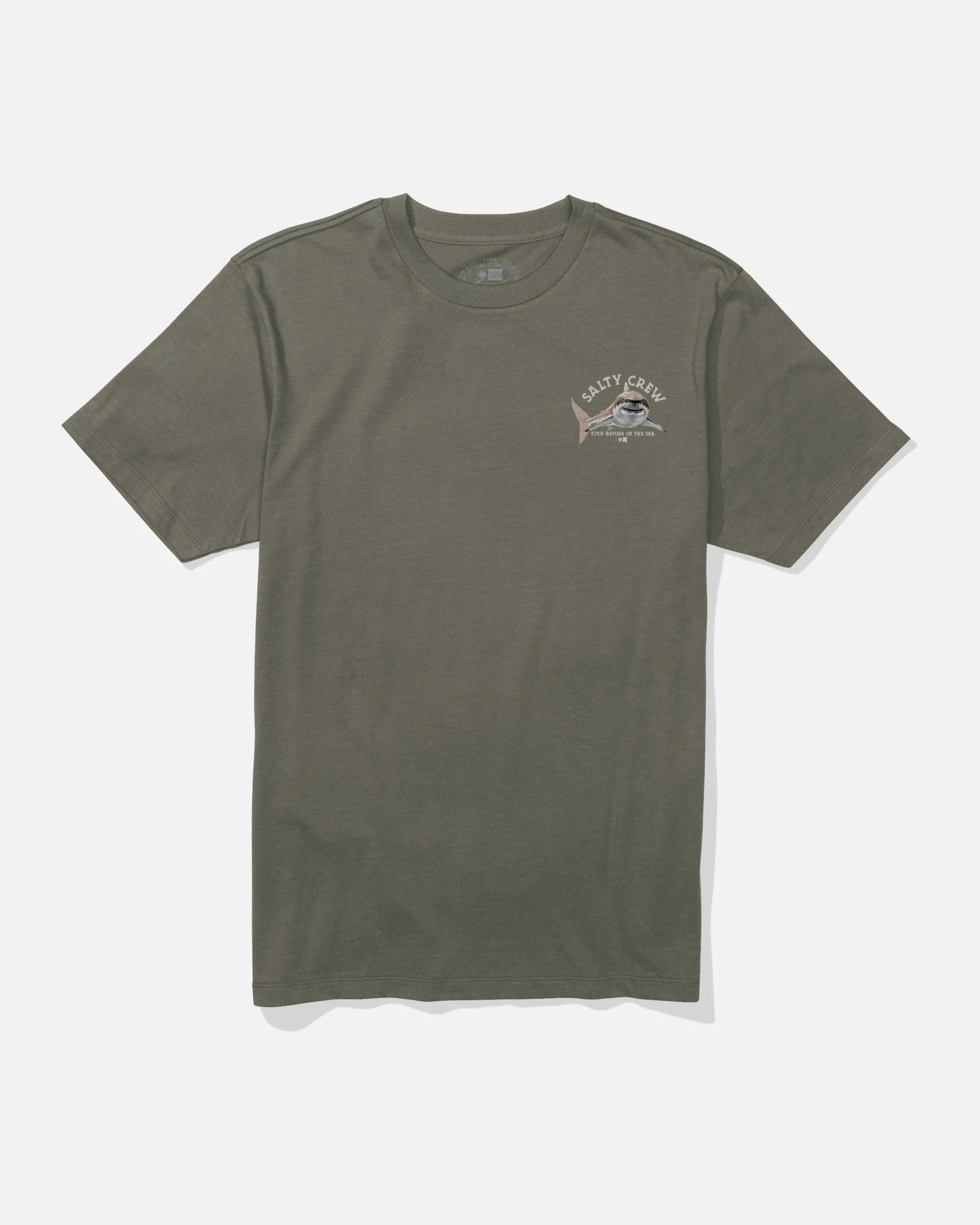 Lurking Tee - Dusty Olive tall size Summer Wardrobe