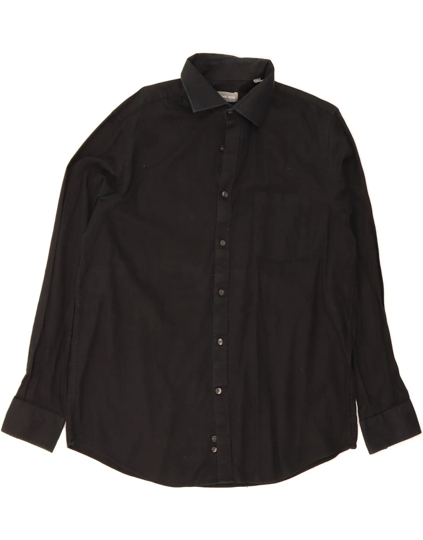 Errand Ready MICHAEL KORS Mens Shirt Size 17 XL Black Cotton