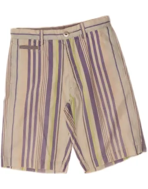 retail industry Functional Clothing MURPHY & NYE Mens Chino Shorts Medium W32  Multicoloured Striped Cotton