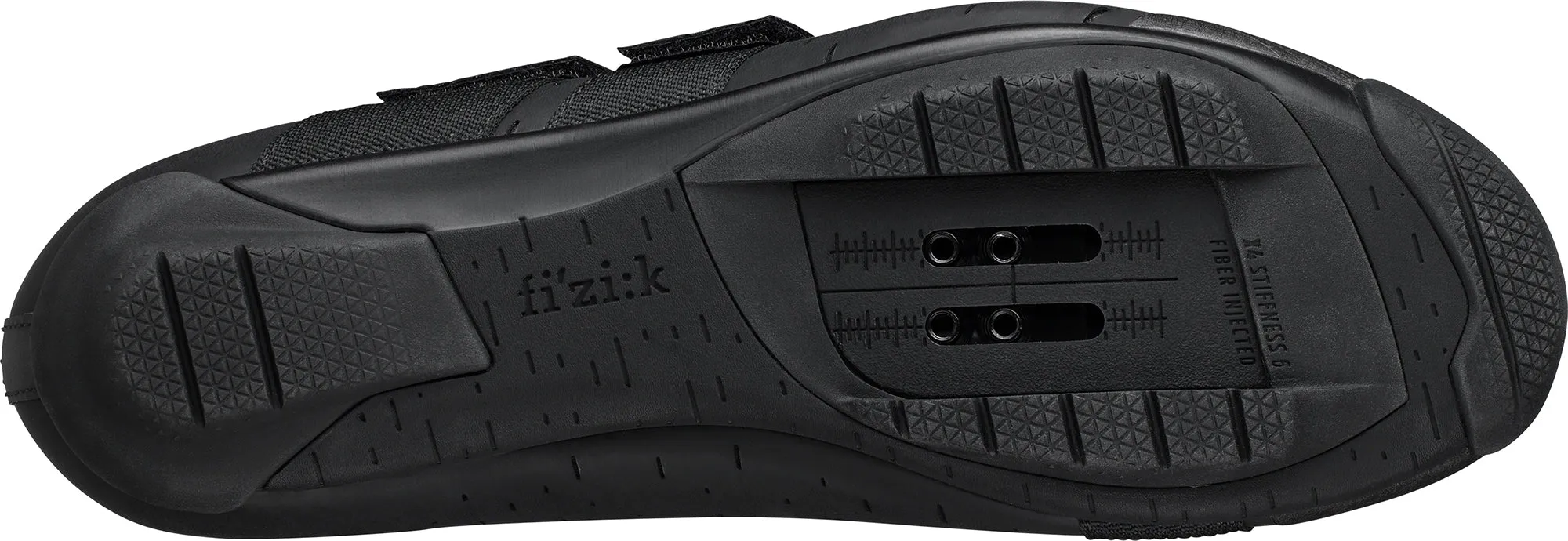 Trendy Choice Fashion Edge Fizik X4 Terra Powerstrap Mens Road Cycling Shoes - Black