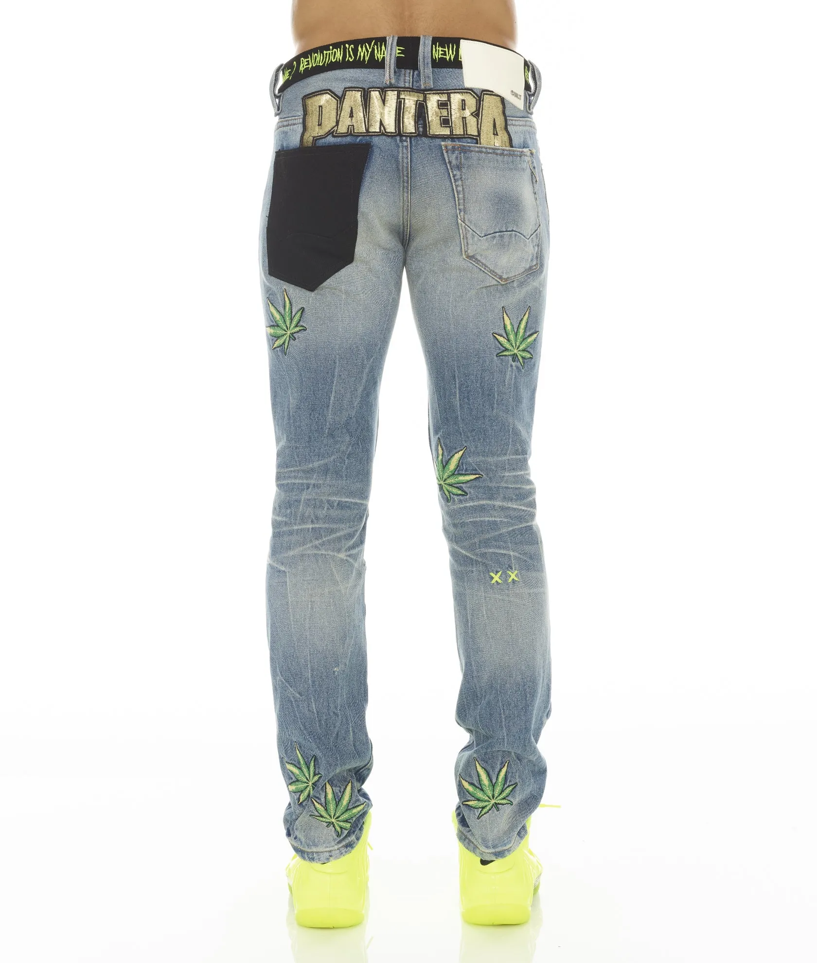 Soft Texture Sharp Silhouette ROCKER SLIM RIDGED PANTERA IN PANTERA