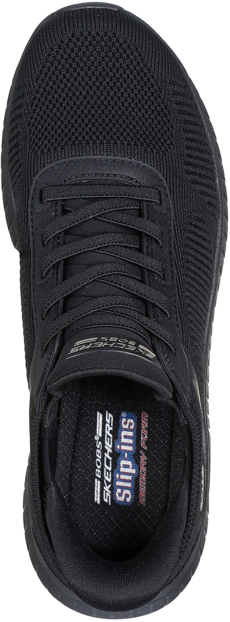 Skechers BOBS Sport Squad Chaos Womens Training Shoes - Black All Season Traction