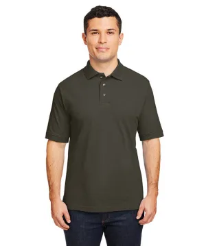 Smart Wearable M200 - Harriton Mens 6 oz. Ringspun Cotton Piqu?? Short-Sleeve Polo Shirt