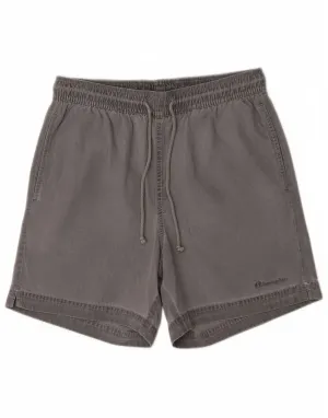 Sporty Vibes Flexible Layer Fit CHAMPION Mens Casual Shorts Medium W32 Grey Cotton