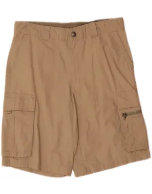 COLUMBIA Mens Cargo Shorts W34 Large  Beige Cotton fitness enthusiasts