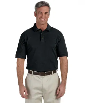 M200T - Harriton Mens Tall Short-Sleeve Polo Shirt Cool Design Outdoor Adventure