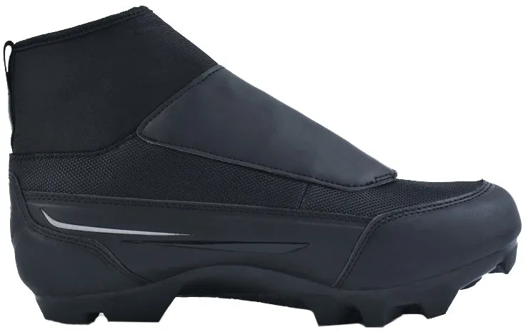 FLR Defender Thermal DryS-Tex MTB Mens Cycling Shoes - Black workout mode Lace Up Closure Mechanism