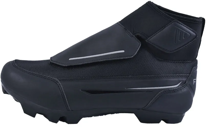 FLR Defender Thermal DryS-Tex MTB Mens Cycling Shoes - Black Easy Comfort Balanced Support