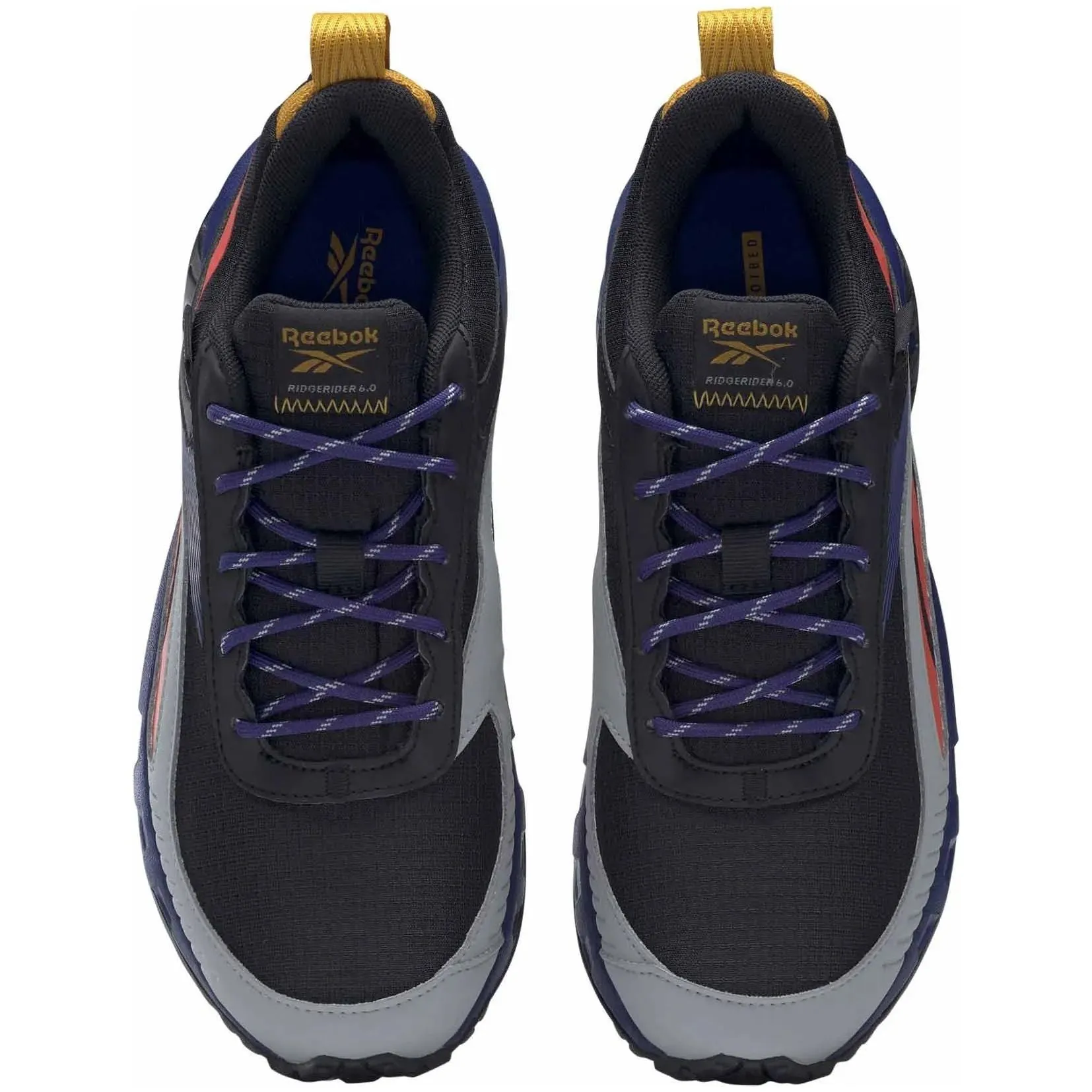 Reebok Ridgerider 6 GORE-TEX Womens Walking Shoes - Black Quick Drying Hiking Rock Terrain