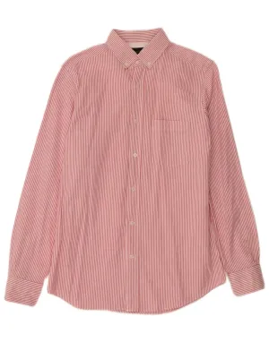 Weekend Outing MASSIMO DUTTI Mens Shirt Small Pink Pinstripe
