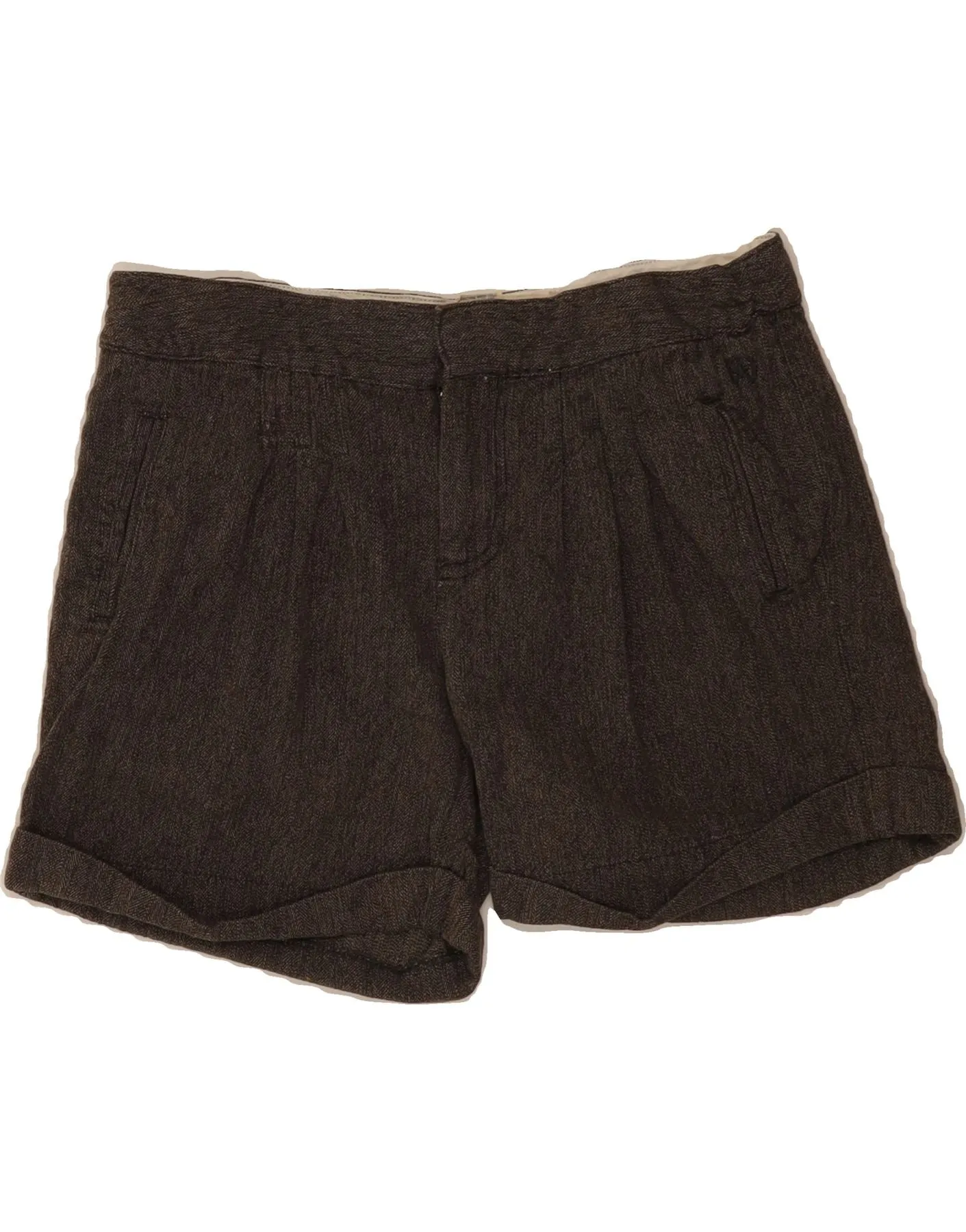 Tear Resistant Reinforcement CONVERSE Womens Chino Shorts US 6 Medium W32 Brown Cotton