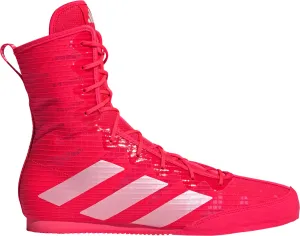 adidas Box Hog 4 Mens Boxing Shoes - Red Strong Stitching