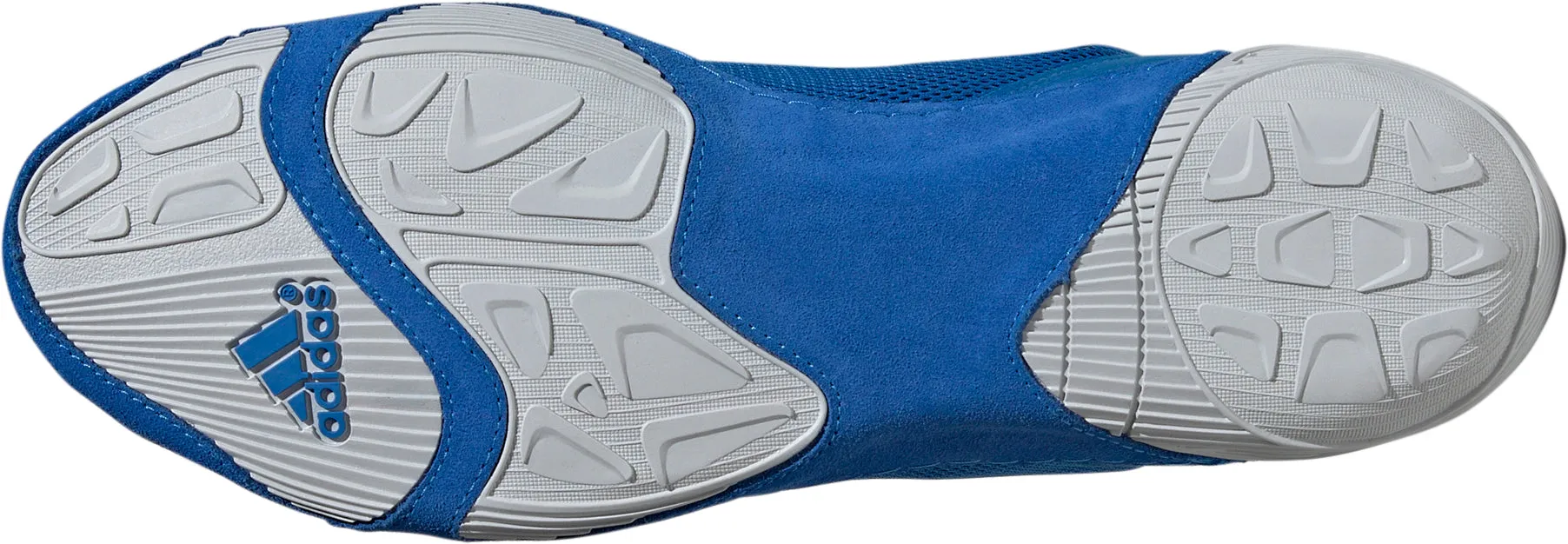 Non Marking Sole adidas Adizero Wrestling Mens Wrestling Shoes - Blue
