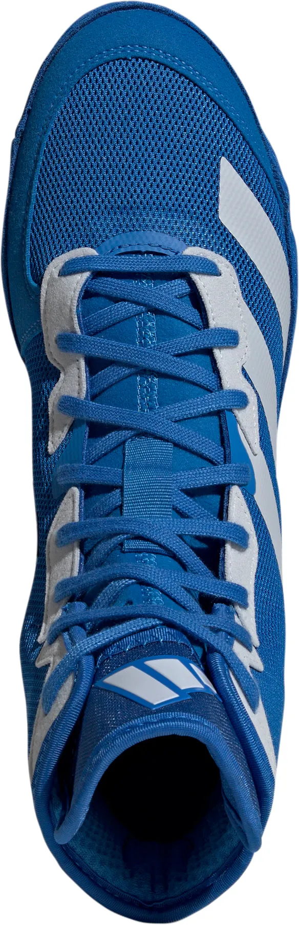 adidas Adizero Wrestling Mens Wrestling Shoes - Blue Speed Control Stretchable Upper