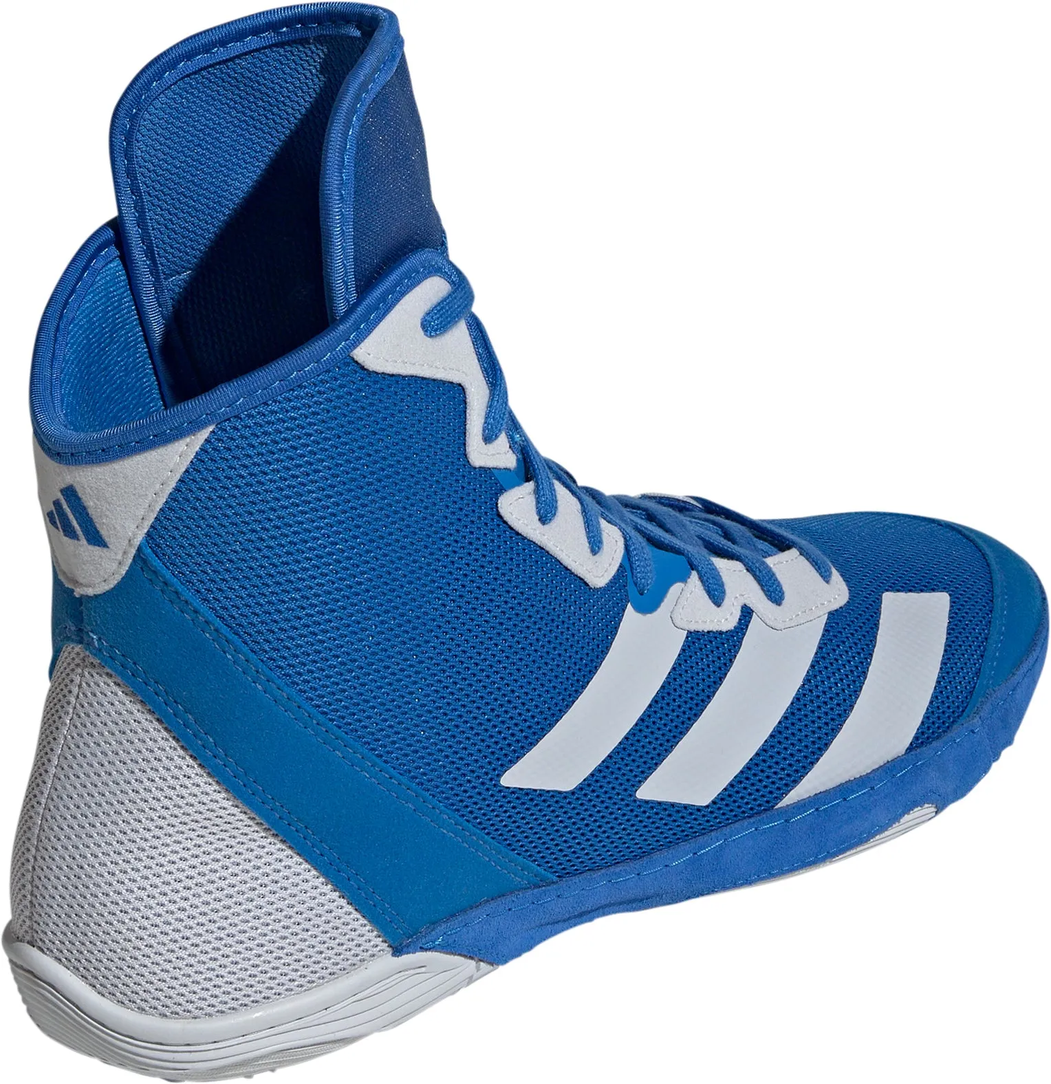 adidas Adizero Wrestling Mens Wrestling Shoes - Blue Ventilation System