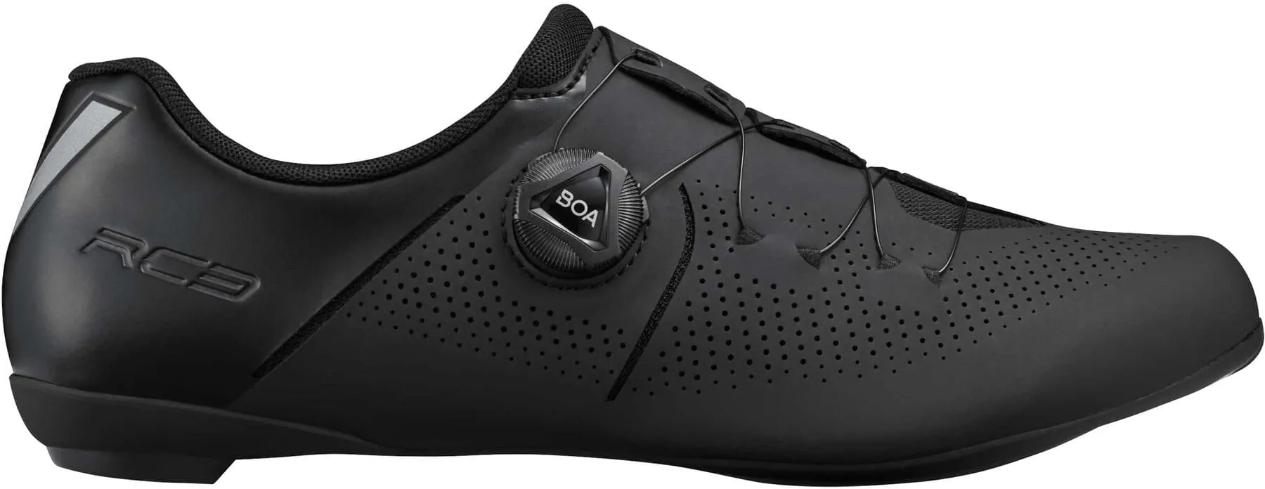 Soft Step Shimano RC302 Mens Road Cycling Shoes - Black