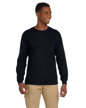 harmonious Outdoor Style Trend Gildan G241 Adult Ultra Cotton Long-Sleeve Pocket T-Shirt