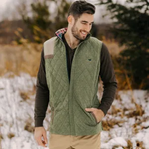 Carlyle Sporting Vest - Heather rayon material Casual