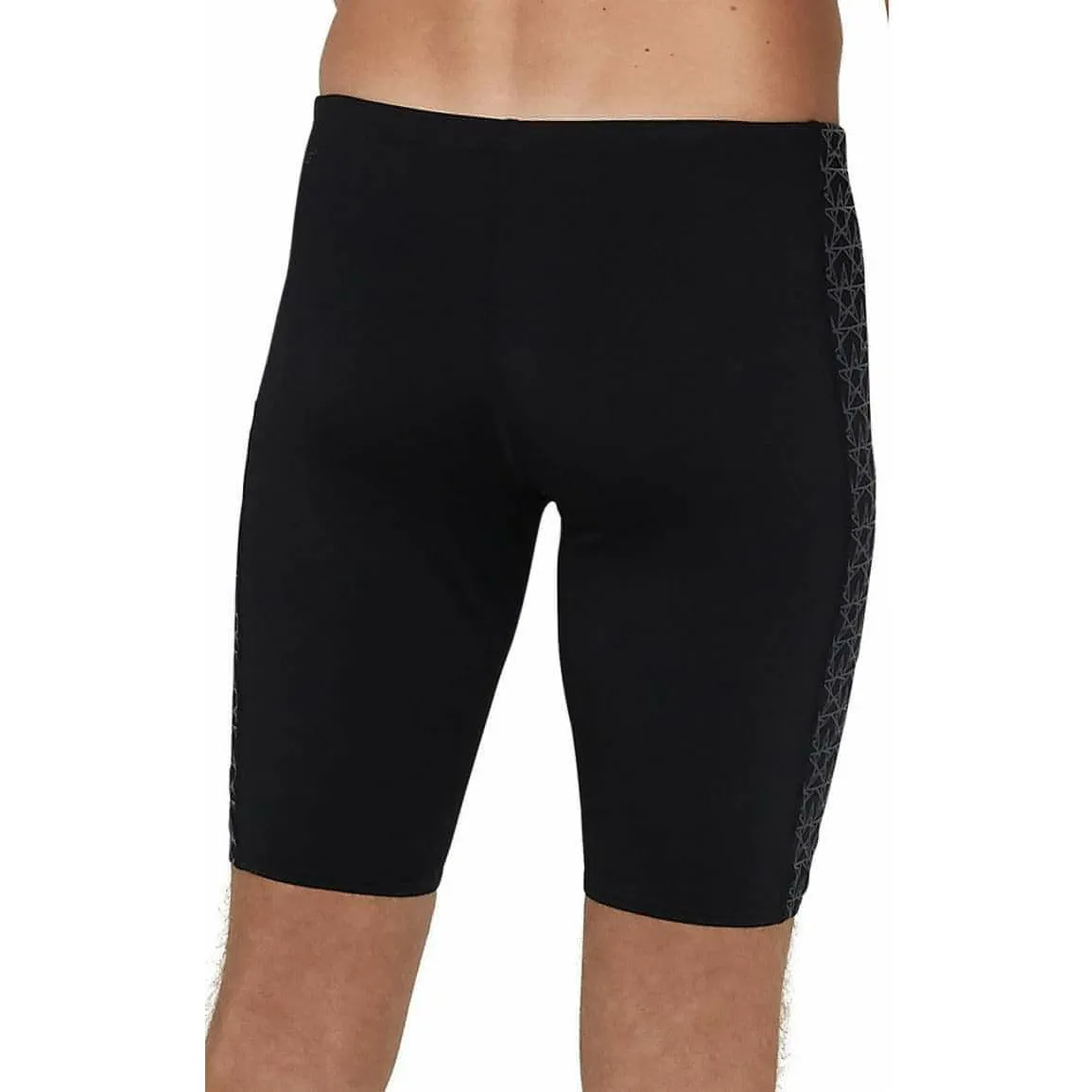 family vacation Family Swimwear Speedo Boomstar Splice Mens Swim Jammer Shorts - Black