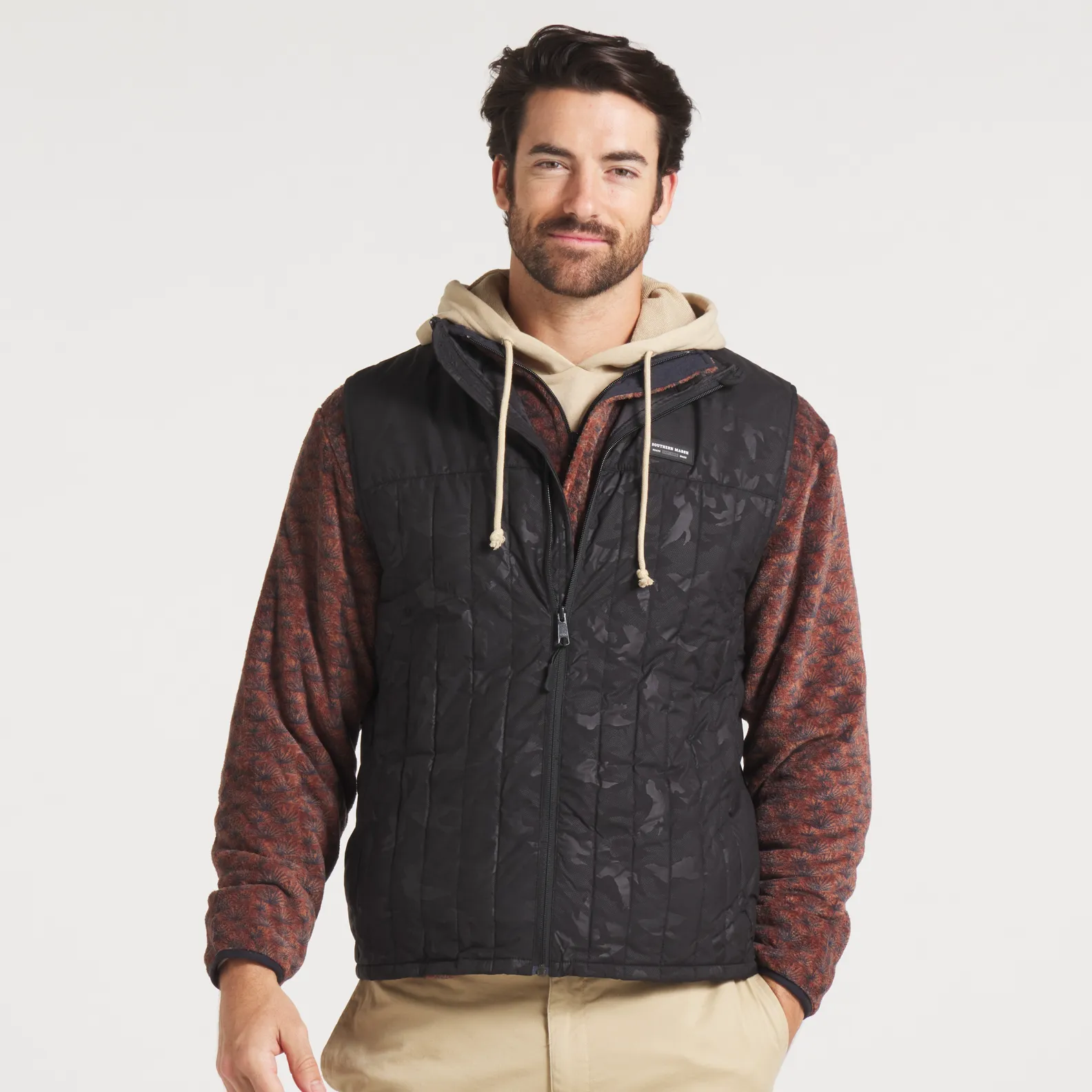 Whitefish Quilted Vest - Duck Camo Important