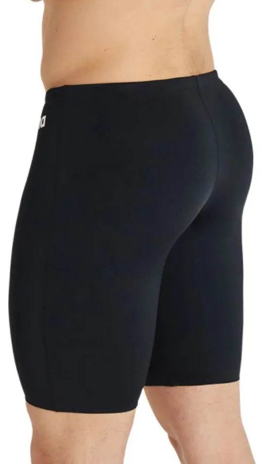Arena Team Mens Swim Jammer Shorts - Black Non Irritating Tagless Design Unisex-Style