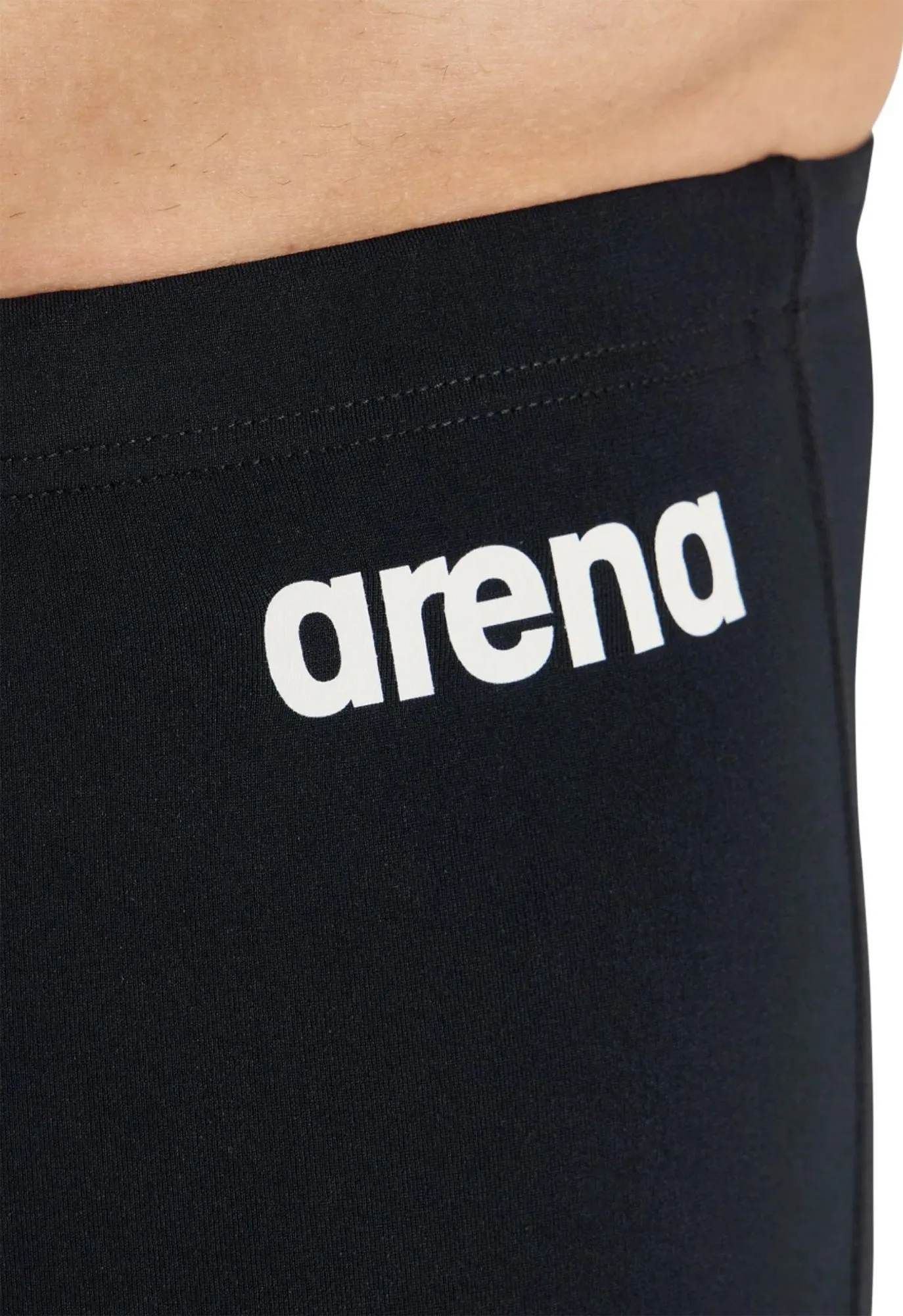 Earthy Tones Arena Team Mens Swim Jammer Shorts - Black