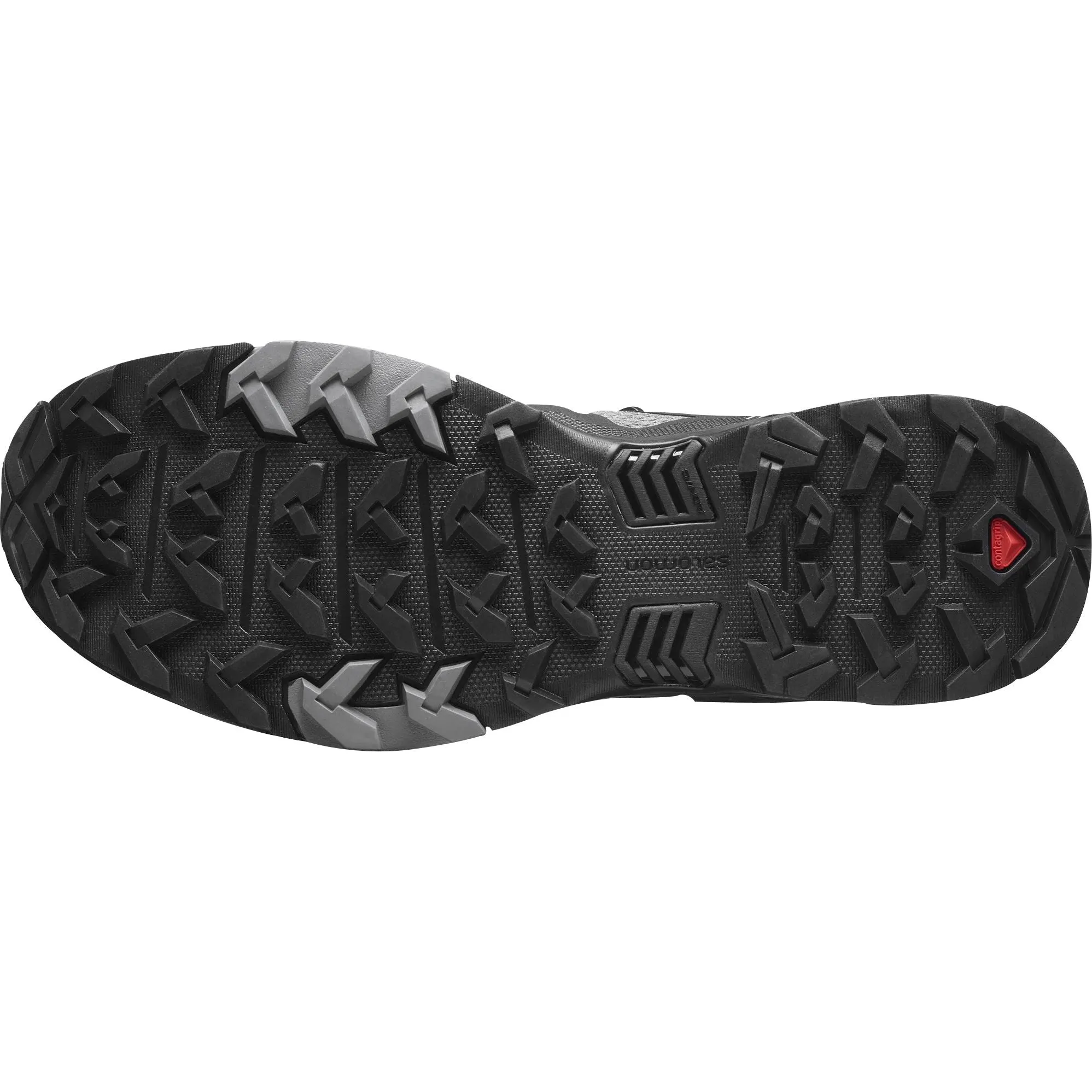 Salomon X Ultra 4 Mens Walking Shoes - Grey Multi-Use Hiking Boots Reinforced