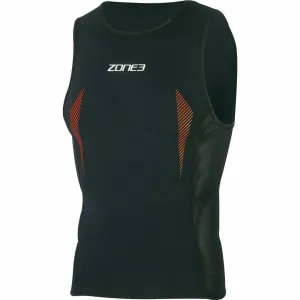 Durable-Quality Beach Fun Zone3 Swim-Top Mens Sleeveless Top - Black