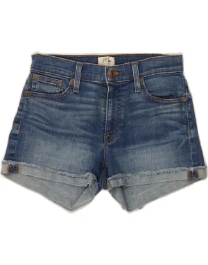 Gradient effect J. CREW Womens Denim Shorts W25 XS Blue Cotton
