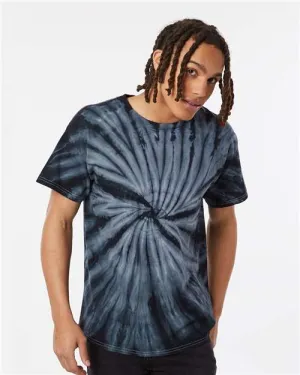 Dyenomite 200CY Cyclone Pinwheel Tie-Dyed T-Shirt Solid Color