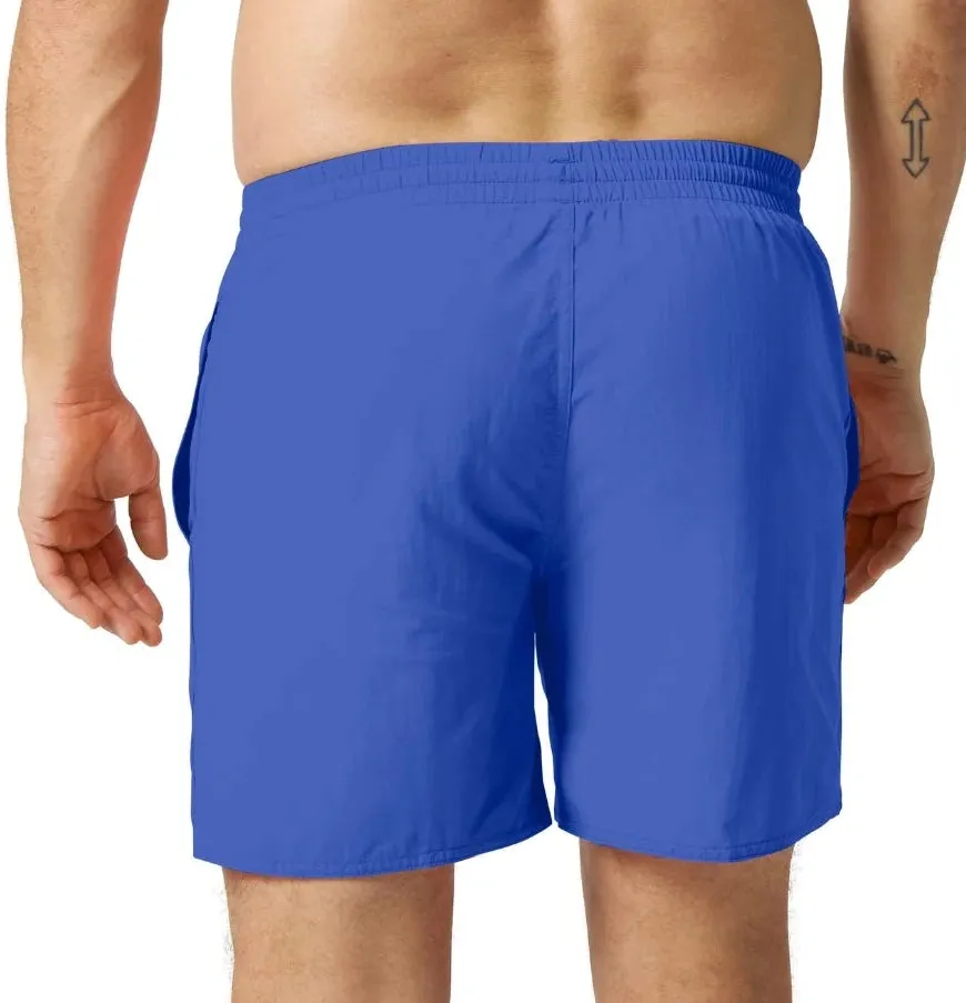 Getaway-Pack Anti Sag Waistband Speedo Essentials 16 Inch Mens Swim Shorts - Blue