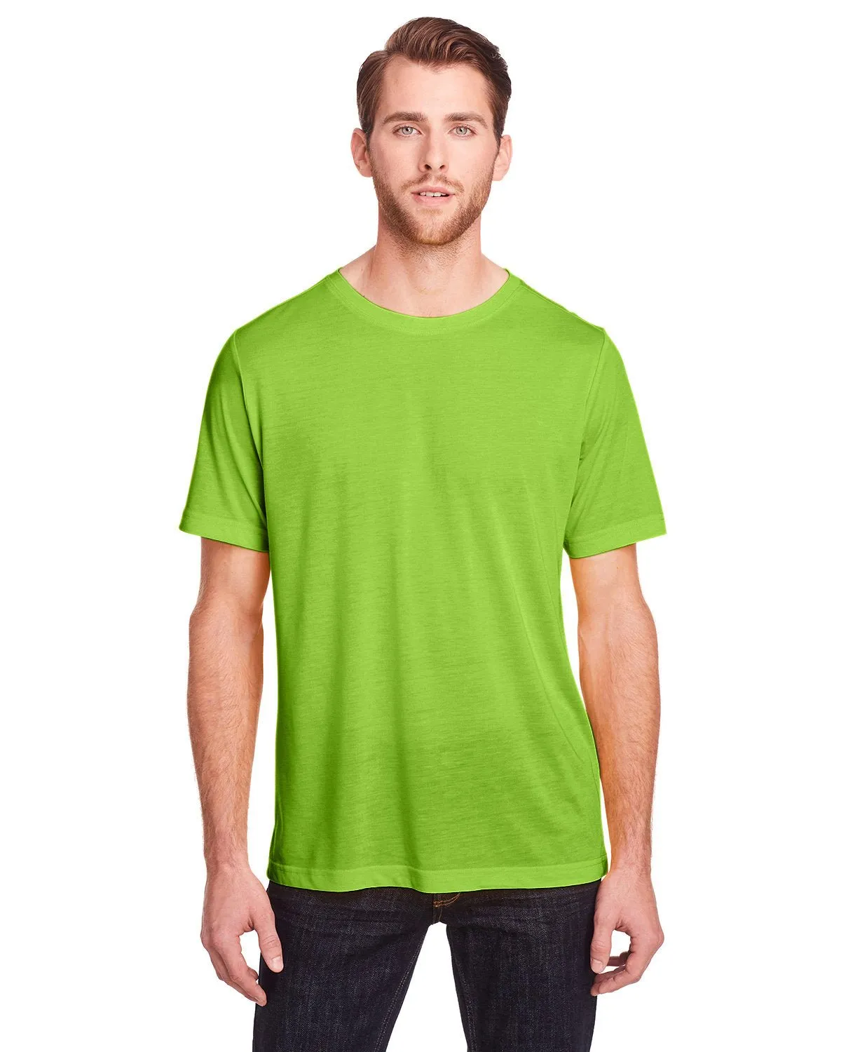 Classic Style Minimalistic Wear Core 365 CE111 Adult Fusion ChromaSoft Performance T-Shirt