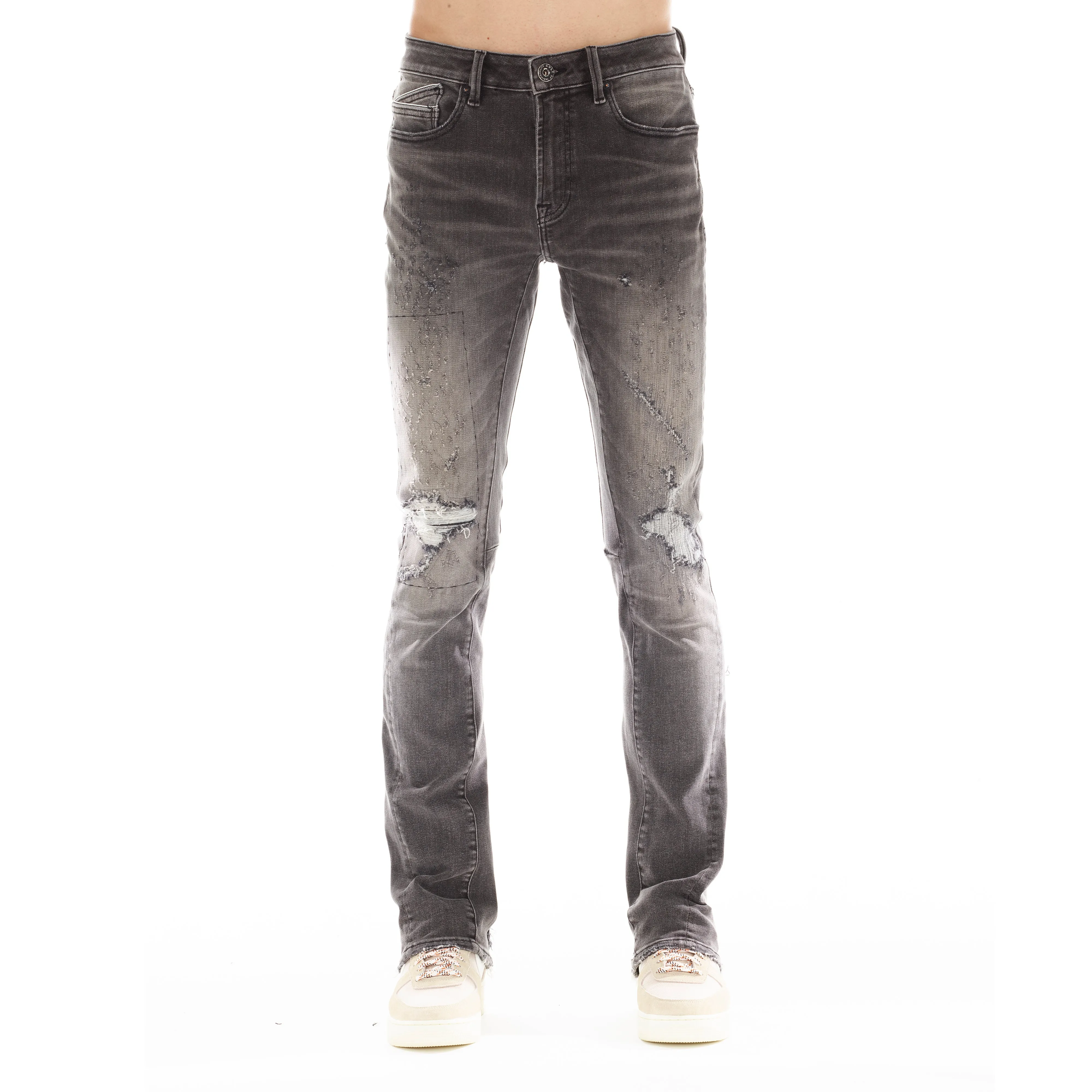 LENNY BOOTCUT IN COAL Utility Basic Simple Comfort