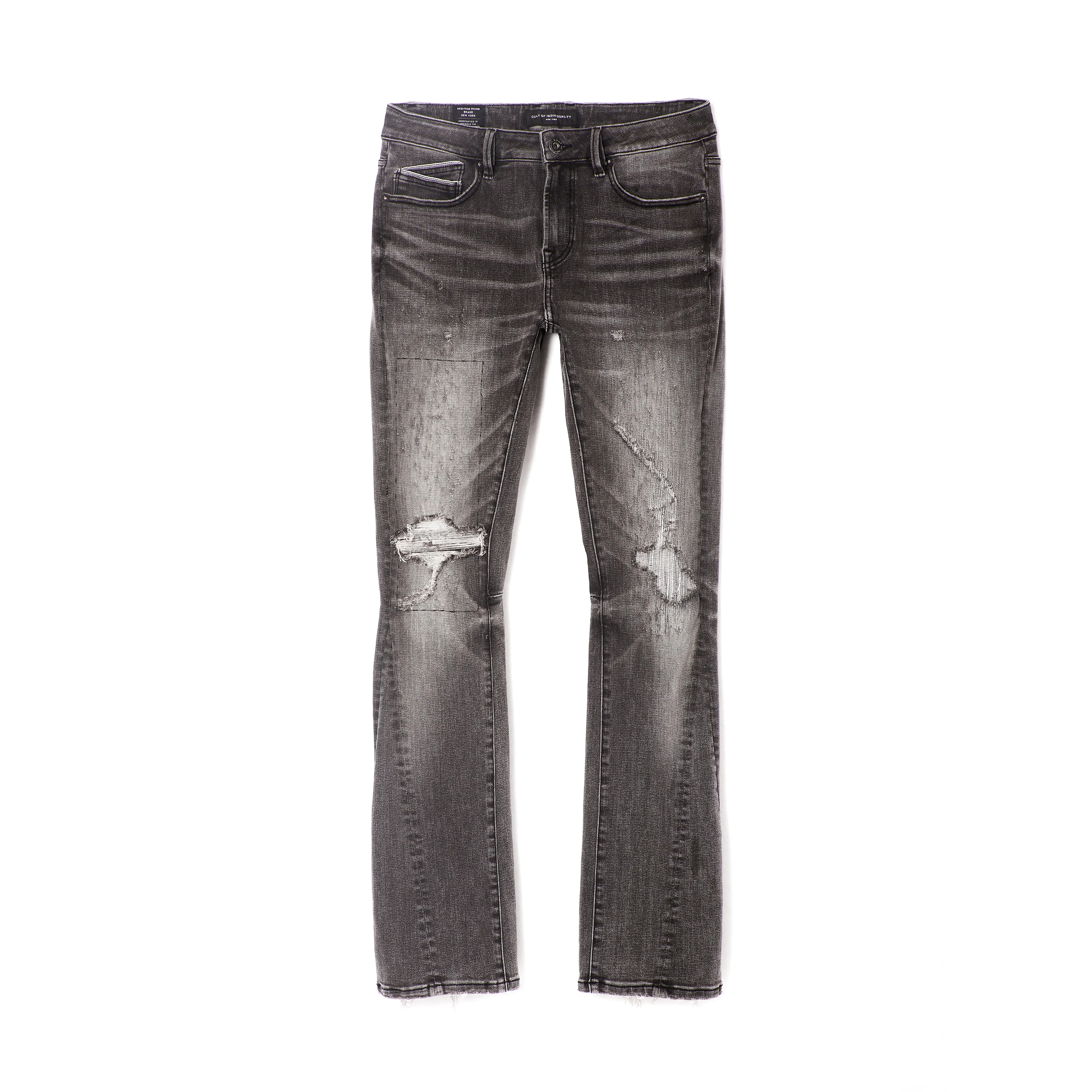 LENNY BOOTCUT IN COAL High Quality Classic Wear Earthy Everyday Neutral