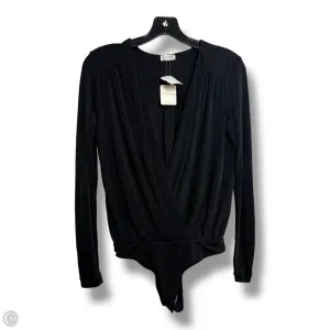 Bodysuit By Free People In Black, Size: S high cut bodysuit