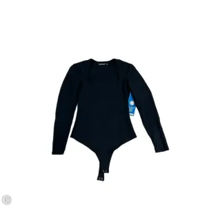 slim fit bodysuit wedding bodysuit Bodysuit By Abercrombie And Fitch In Black, Size: S