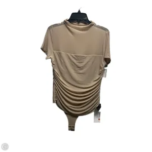 yoga bodysuit cocktail bodysuit Bodysuit By reoria In Tan, Size: Xl