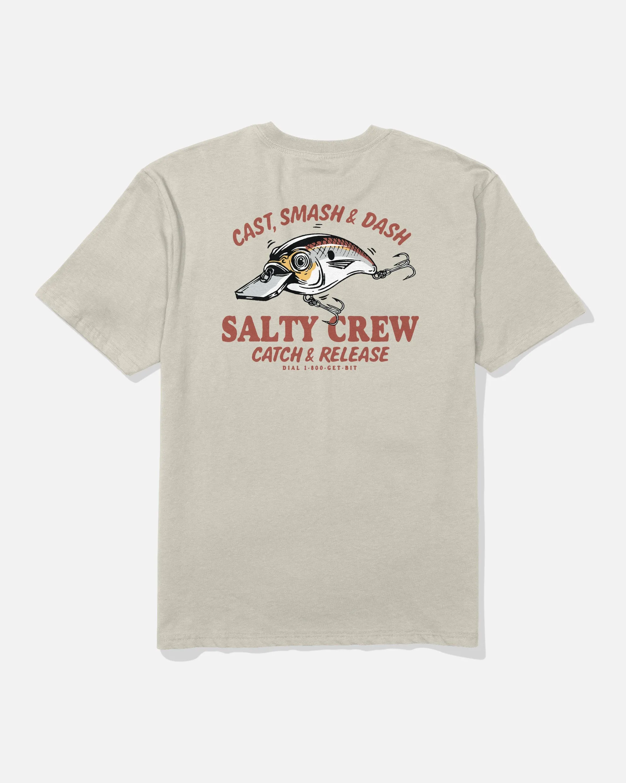 dry cleanable Cast Life Classic Tee - Bone