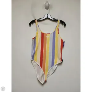 Bodysuit By Nike Apparel In Striped Pattern, Size: M thermal bodysuit