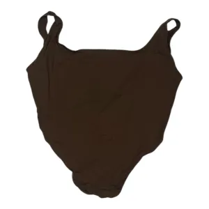 Bodysuit By Skims In Brown, Size:4X nude bodysuit loungewear bodysuit