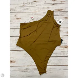 dance bodysuit Bodysuit By Cme In Brown, Size: 3x