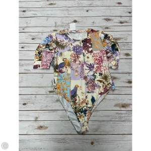 Bodysuit By Cme In Multi-colored, Size: 3x jumpsuit bodysuit comfortable bodysuit