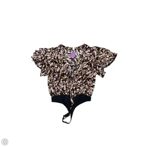 Bodysuit By Free People In Paisley Print, Size: M vintage bodysuit halter bodysuit