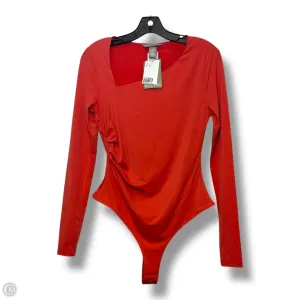Bodysuit By H&m In Coral, Size: M vintage bodysuit