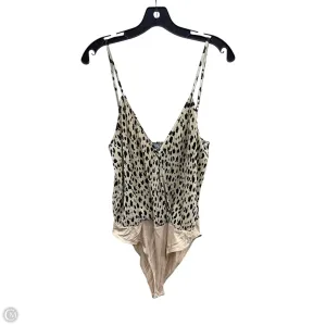 Bodysuit By Wayf In Animal Print, Size: L sexy night bodysuit travel bodysuit