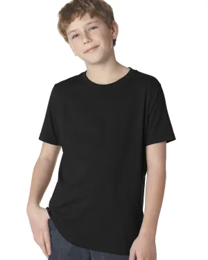 Next Level 3310 Youth Boys Cotton Crew WrinkleFreeFabric