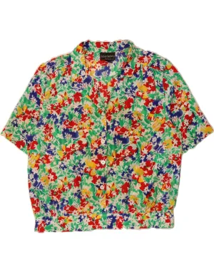 Tailored Style HABERDASHERY Womens Shirt Blouse US 16 2XL Multicoloured Floral