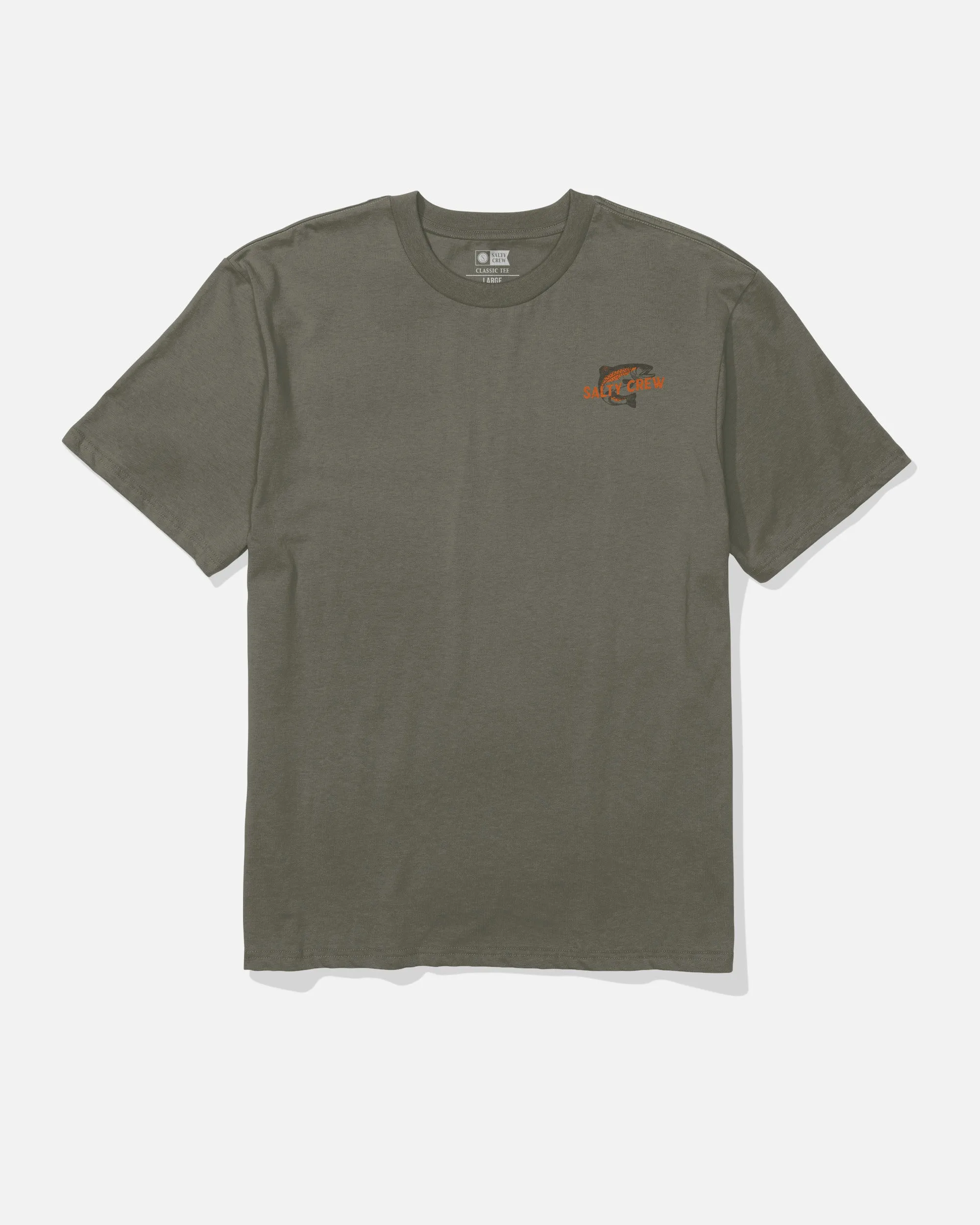 Nature Classic Tee - Dusty Olive Light Comfort