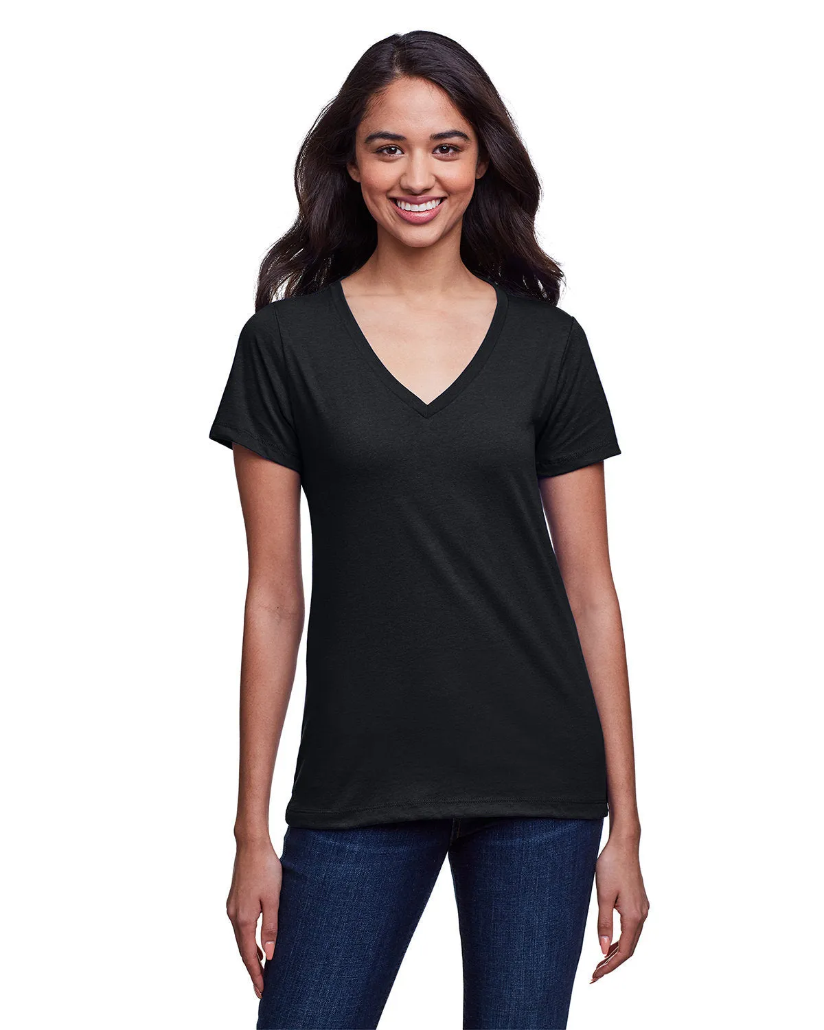 Fun and Relaxed Street Casual Look Next Level N4240 Ladies' Eco Performance T-Shirt