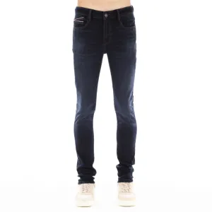 PUNK SUPER SKINNY IN NOIR Wardrobe Fit Premium Cotton Blend